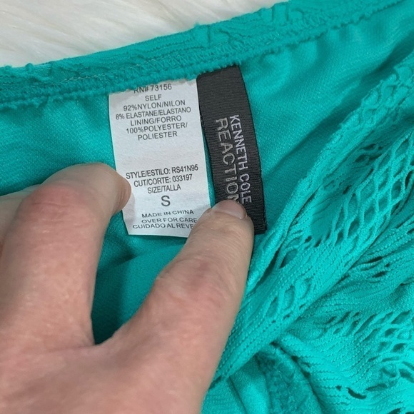 NWT Kenneth Cole Reaction Teal Bikini Bottom - Picture 7 of 8